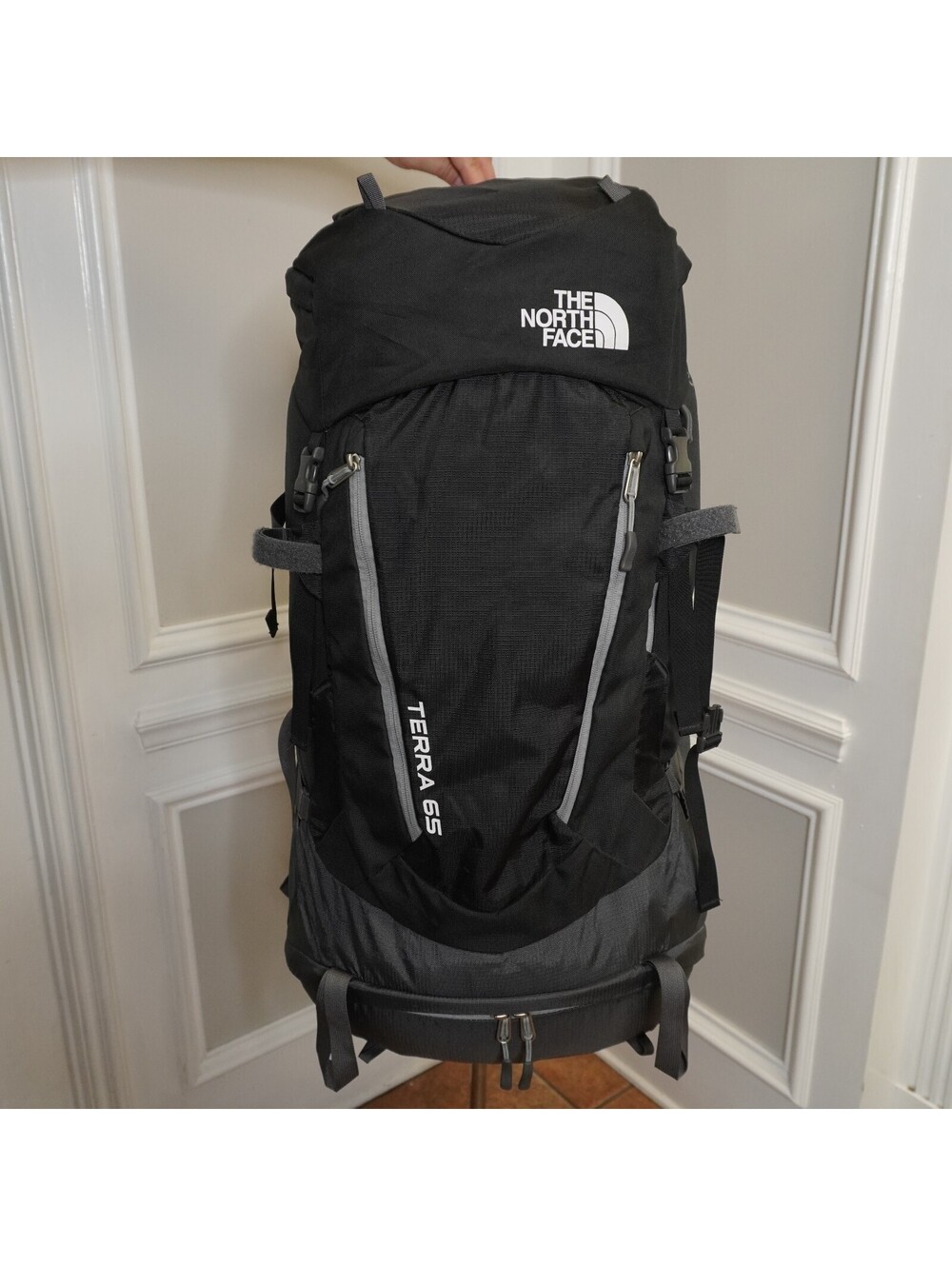 The North Face Terra 65 Black Hiking Backpack